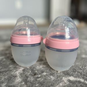 Pink Comotomo Bottles